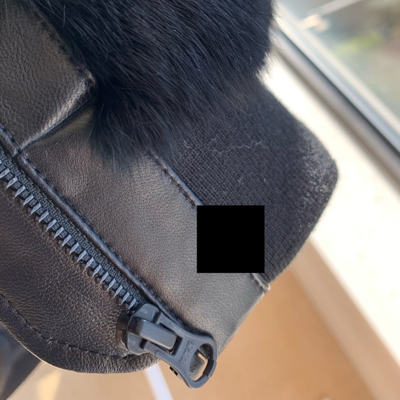 Leather Fur Jacket - Picture 15 of 16